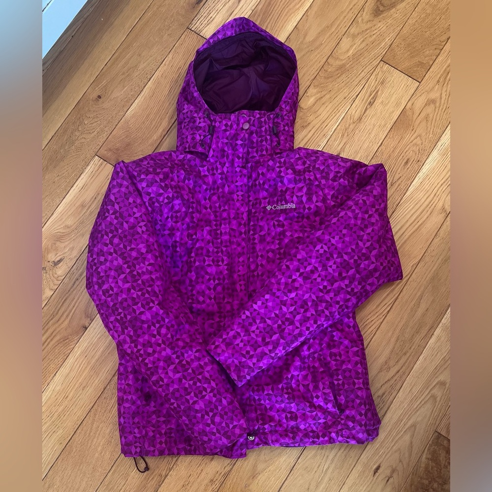 Columbia interchange women’s winter jacket size medium